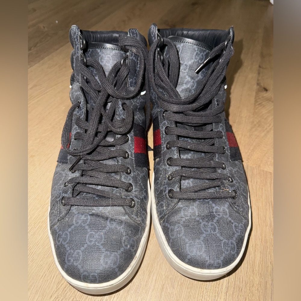 AUTHENTIC Gucci High Top Sneakers